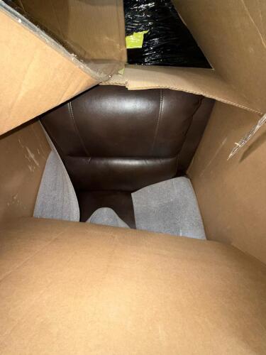 Electric leather recliner
