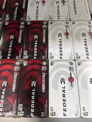 shelf of Federal 45 Auto