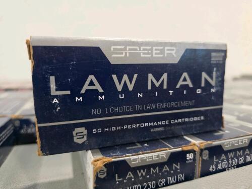 shelf of lawman 45 Auto