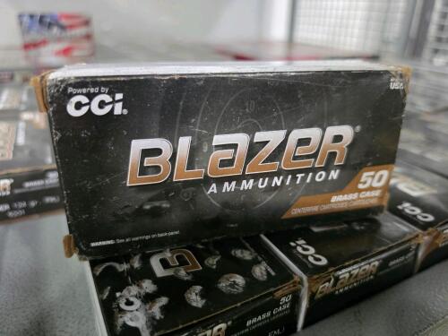 shelf of Blazer 9mm
