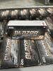 shelf of Blazer ammunition 9 mm
