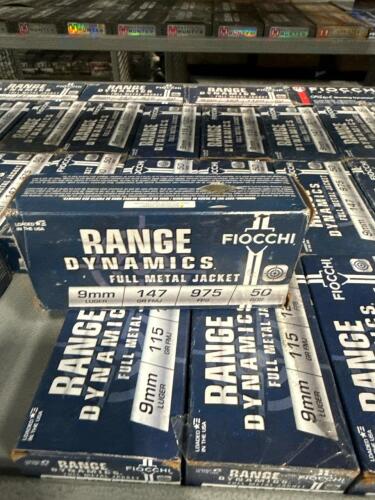 shelf of range Dynamics 9 mm