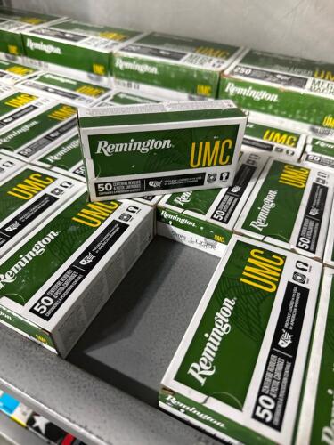shelf of 9 mm Remington