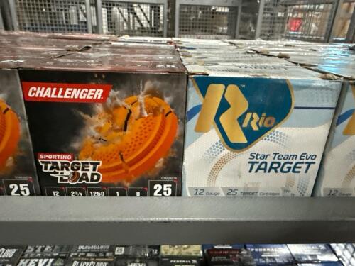 shelf of 12 gauge