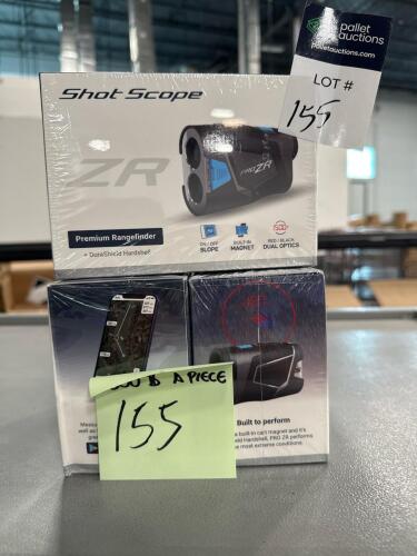 Three &ndash; shot scope premium rangefinder pro ZR