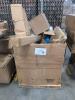 Super tech equipment, rolled material, mop head handle, cushions, rugs, floor pad, & More