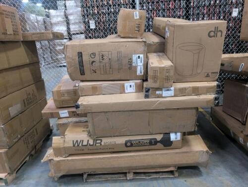 Mattresses, ottoman, punching bag, sofa, & More