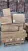 Chair, storage boxes, cushions, KORSER, and