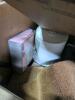 5 gallon buckets, LEICA extension Paul, 3M material, step ladder, table, corners, & More - 5