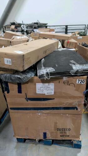 Lighting, Intex Cool product, sling furniture, foam pads, Fisher-Price toy, handheld vacuum, rug, & More