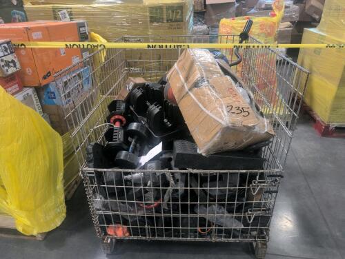 Bin of weights
