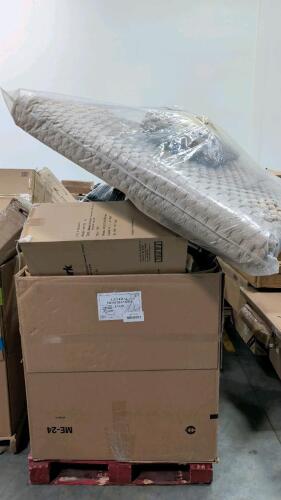 Large cushion, French press, shark lift away vacuum, & More