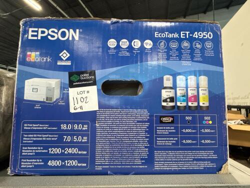 Epson Eco tank ET-4950 Printer