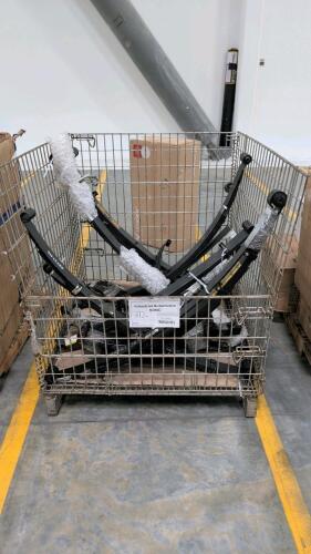 Leaf springs cannot be shipped