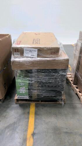 Rug, Toto duo fit tank system, floor mats, green star elite juicer, foam flooring, and more