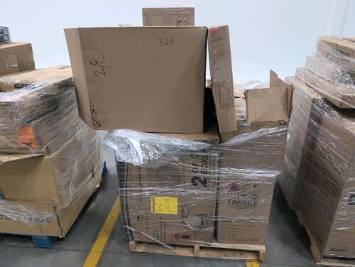 Box 2 split type air conditioner only, chair, large cutting blades, office chair, MAXLITE downline, SERTA office chair, AIRTECH, & More