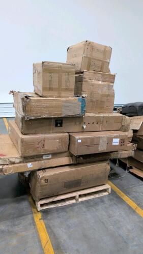 Miscellaneous furniture, sofa peace, storage box, cushions, & More