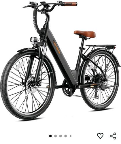 HEYBIKE cityscape 2.0 bike, Black
