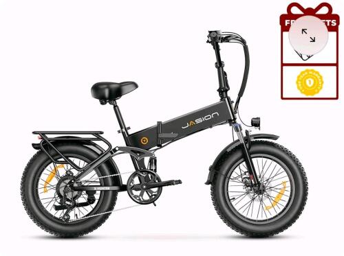 JASION X &ndash; Hunter electric bike, black