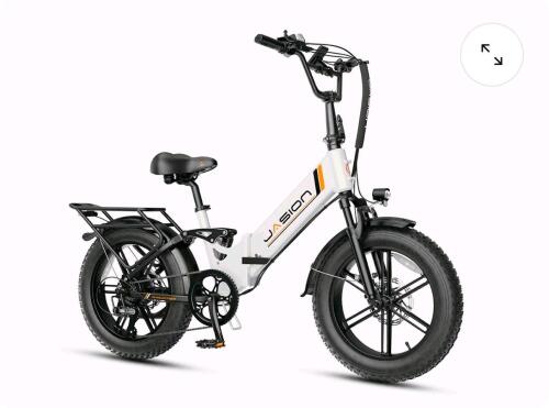 JASION X &ndash; Hunter electric bike, white