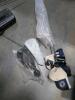 Skateboard, fishing poles, putting mat, golf balls, carbon tripod, Carlos guitar, lots of luggage, slack board - 22