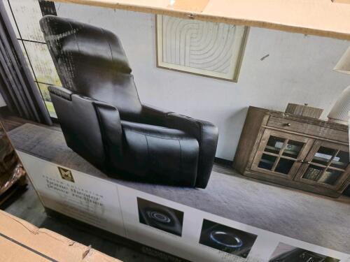 Ashton collection home theater power recliner
