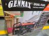 GENMAX dual fuel portable generator, GM 12000ED