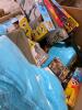 Monster jam CarPlay sets, Hamilton Beach coffee maker, towels, blankets, pie maker, basket, monitor stand, & More - 2