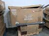 pool box one of two and umbrella in massage chair box note no massage chair