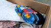 Markers, shaving ball, plushy, Star Wars, greeting cards, bedding, quints, sheets, Pok&eacute;mon blanket, electrical code books, print toner, plates, Airmax nasal dilators, dessert cups, tiedowns, & More - 8