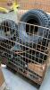 Industrial/auto- tires, Wilton hitch vise, spring, spare, cable and more - 5