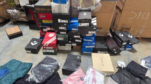 Some nicer clothing: Burton, Adidas, Cara Cara, DKNY, true religion, coach, Alan Edmonds, baby BOO, Sandra, suits, Justin, AV 1REX jacket, CHIPPEWA, Alpinestars, Kurt Geiger, Converse, case Swiss, sagittarius, LA CANADIEEN, Derek LAM, Camila Blanco, & Mor