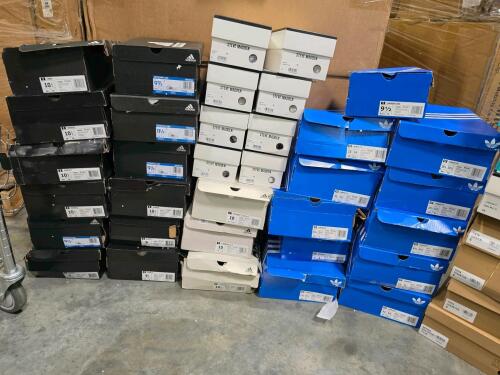 nicer shoes, multiple pairs of adidas, Lucky brand, Steve madden, and much more