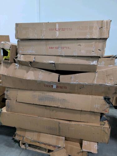 large pallet of furniture another Miss sinus items