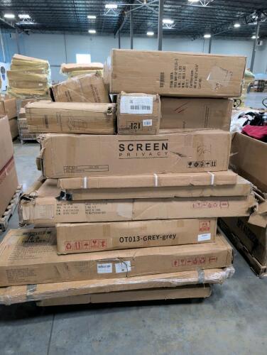 Miscellaneous furniture, privacy screen, sofa, & More
