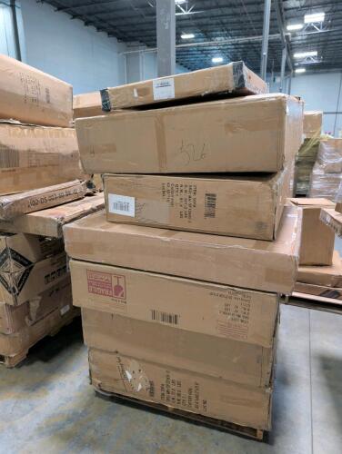 Multiple sofas, miscellaneous furniture