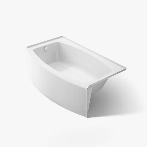 Kohler EXPANSE bathtub curved apron IA bath, 118 &ndash; L &ndash;0