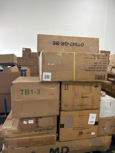 Misc furniture, multiple mattresses, sofa sectional, & More