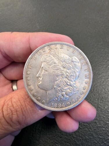 1884 Morgan Silver Dollar