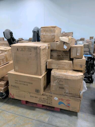 Miscellaneous furniture, left arms CHAISE, recliner chair, & More