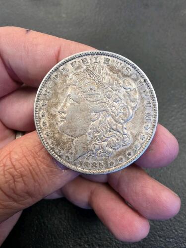 1885 Morgan Silver Dollar