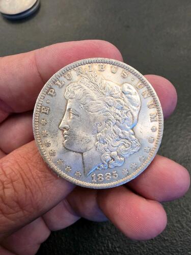 1885 Morgan Silver Dollar