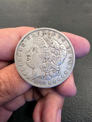 1885 Morgan Silver Dollar