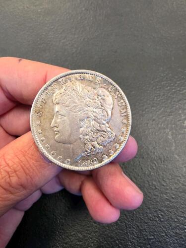 1889 Morgan Silver Dollar