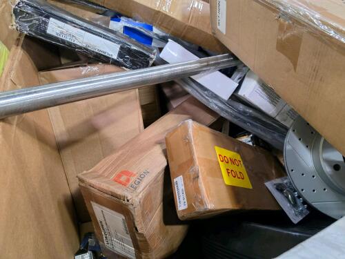 Brake rotor, shocks, industrial/automotive parts, extendable index and prybar, shock absorber, Legion, & More