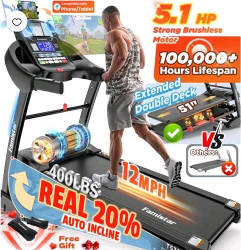 Multiple treadmills T532A, mattress, miscellaneous furniture & More