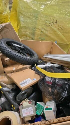 Industrial/automotive, wheel, swimming pool cleaner net, car parts, tires, sledgehammer, hydraulic jack, and