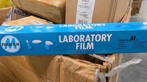 Step two toy, paper towels, kids bumper car toy, laboratory film, book & More