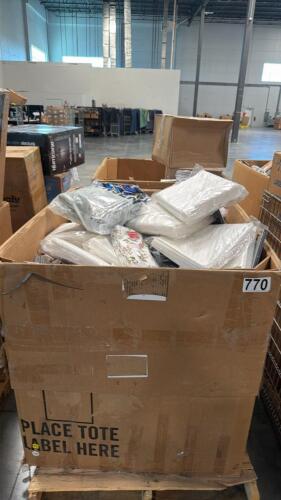 Welcome MAT, books, zipper storage tote, gloves, microphone gloves, picture frames, home decor, sheets, & More