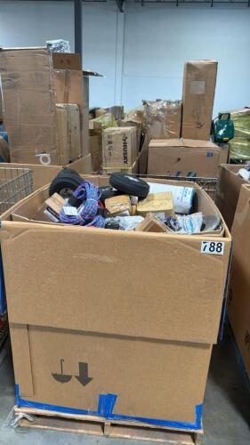 Industrial/automotive, toe ropes, SKF, axel nuts, car parts, towing ropes, filter, flat washers, and more